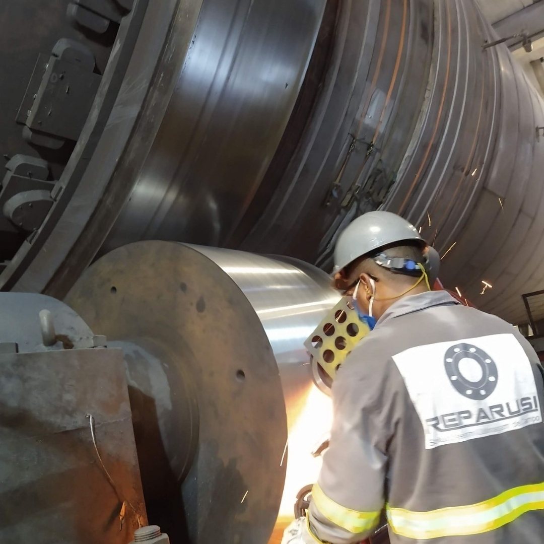 Reparusi - Soluções em usinagem de campo indutrial, petroleo, gás, textil